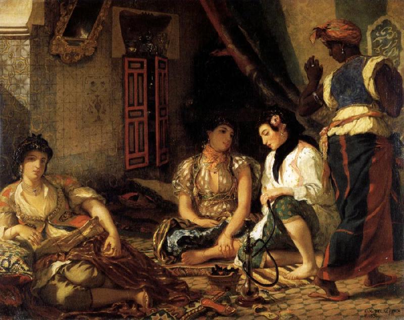 Eugene Delacroix Women of Algiers